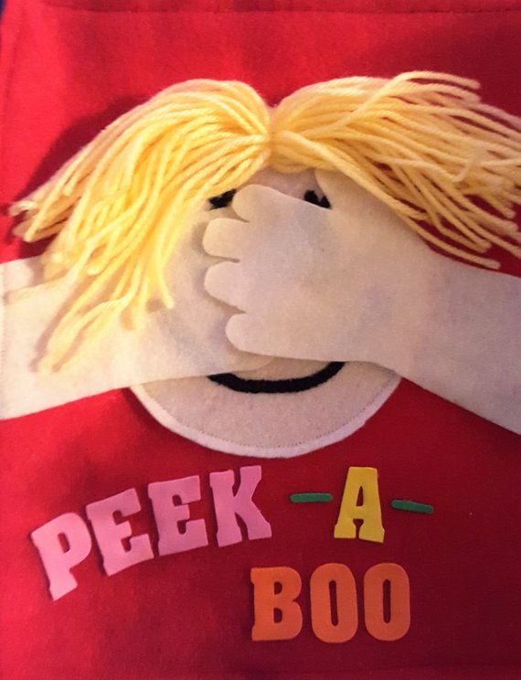 Peek-a-Boo Sensory Book